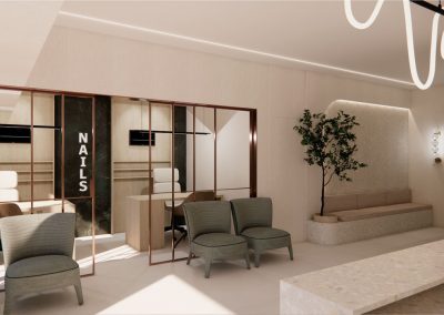 Encantos | Projeto 3D Clínica de Estética